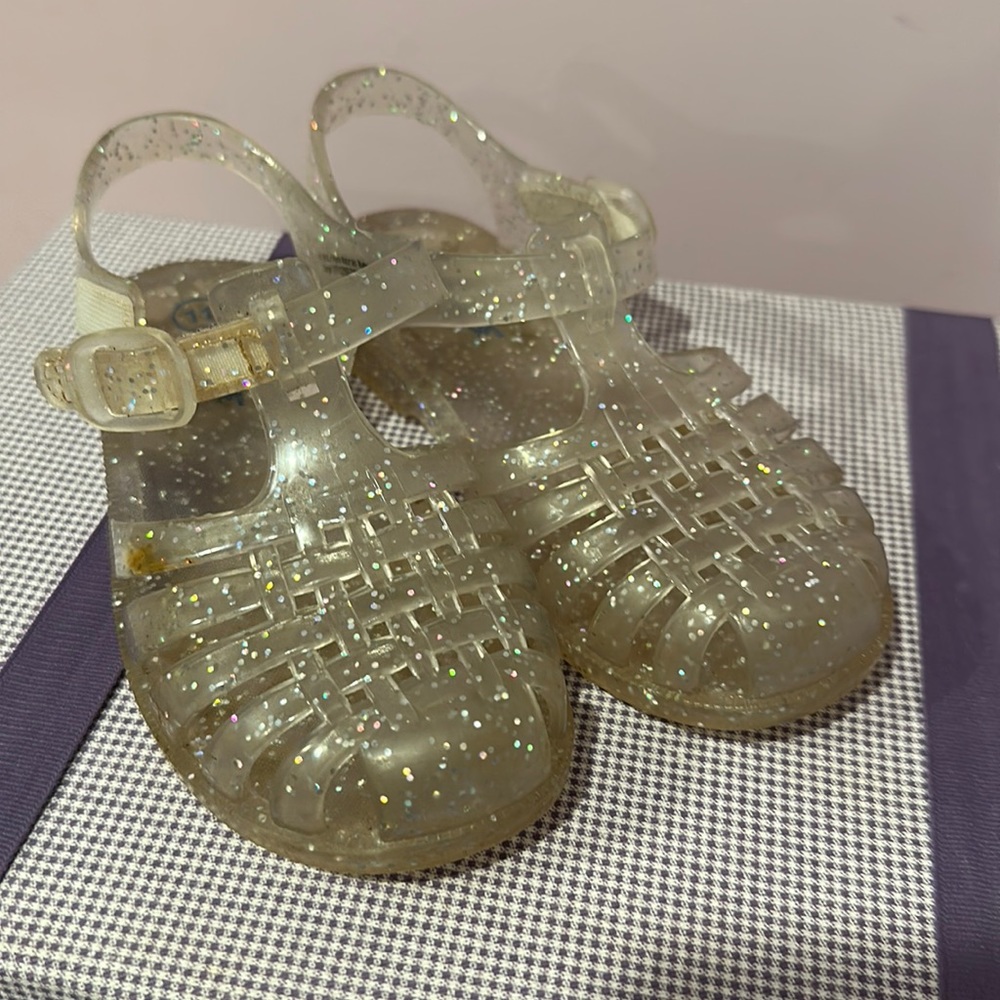 Cat and Jack Jelly Sandals girls, size 11